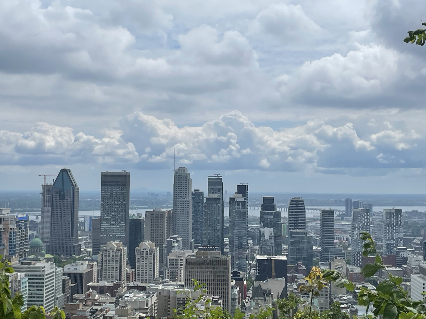 Ausblick auf Montreal (vom Mont Royal)