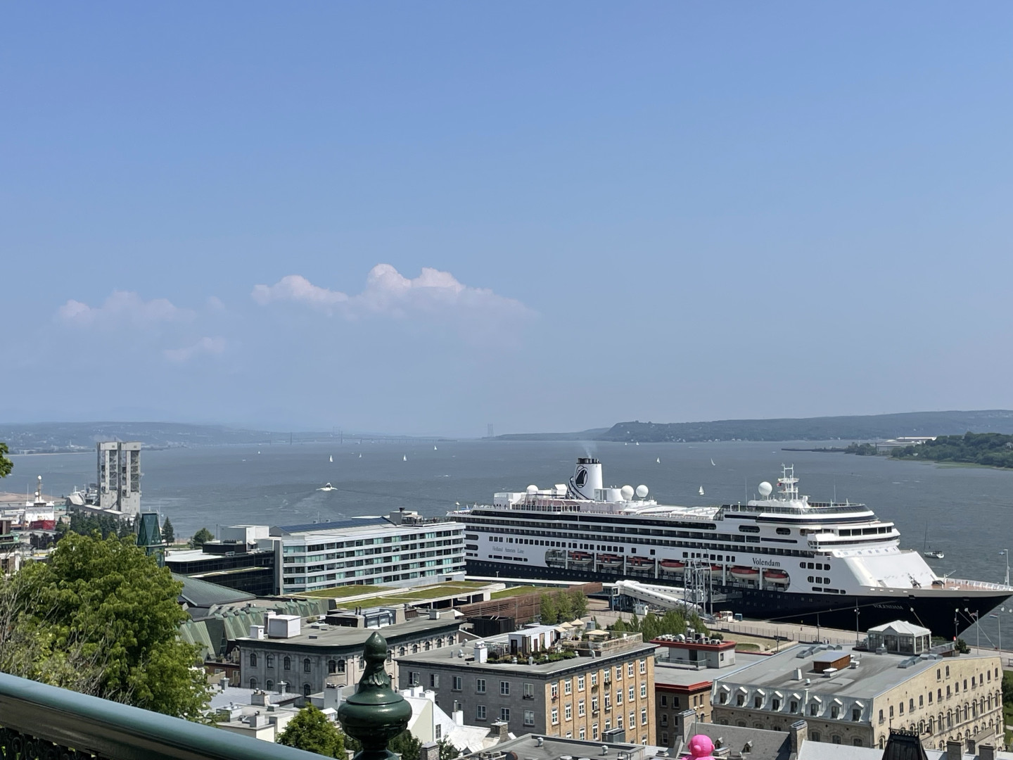 Ausblick auf den Sankt-Lorenz-Strom