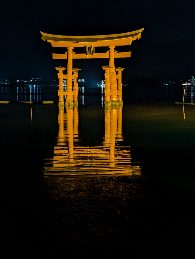 Miyajima by night