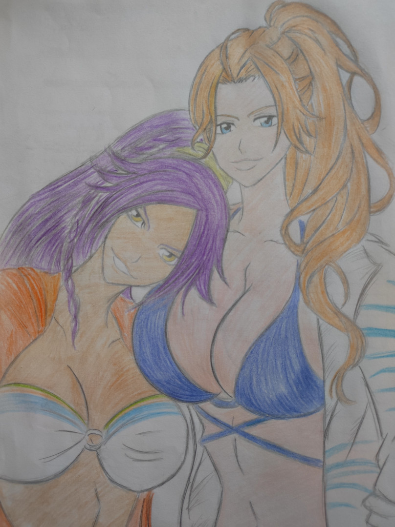 Rangiku x Yoruichi (Summer)