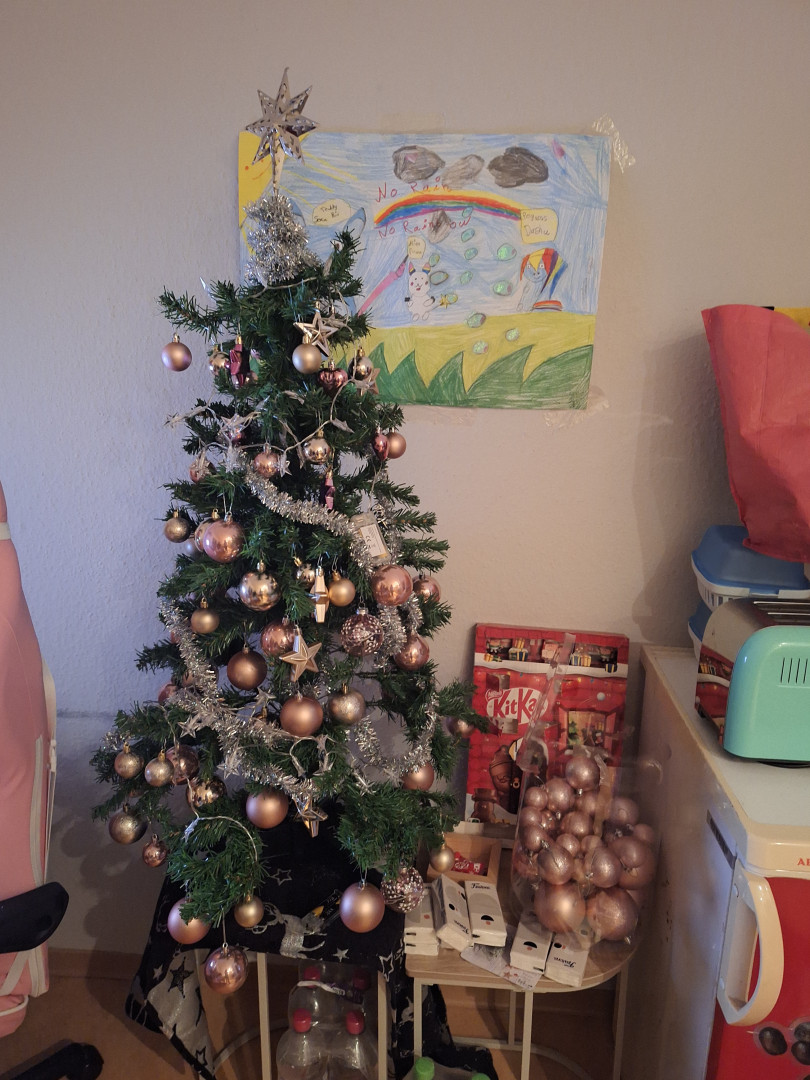 Weihnachts Baum in meiner Wohnung