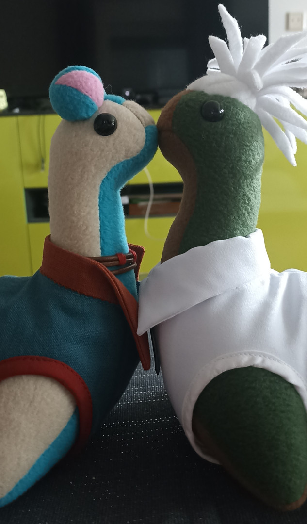 Ekko & Powder (Dino Version)