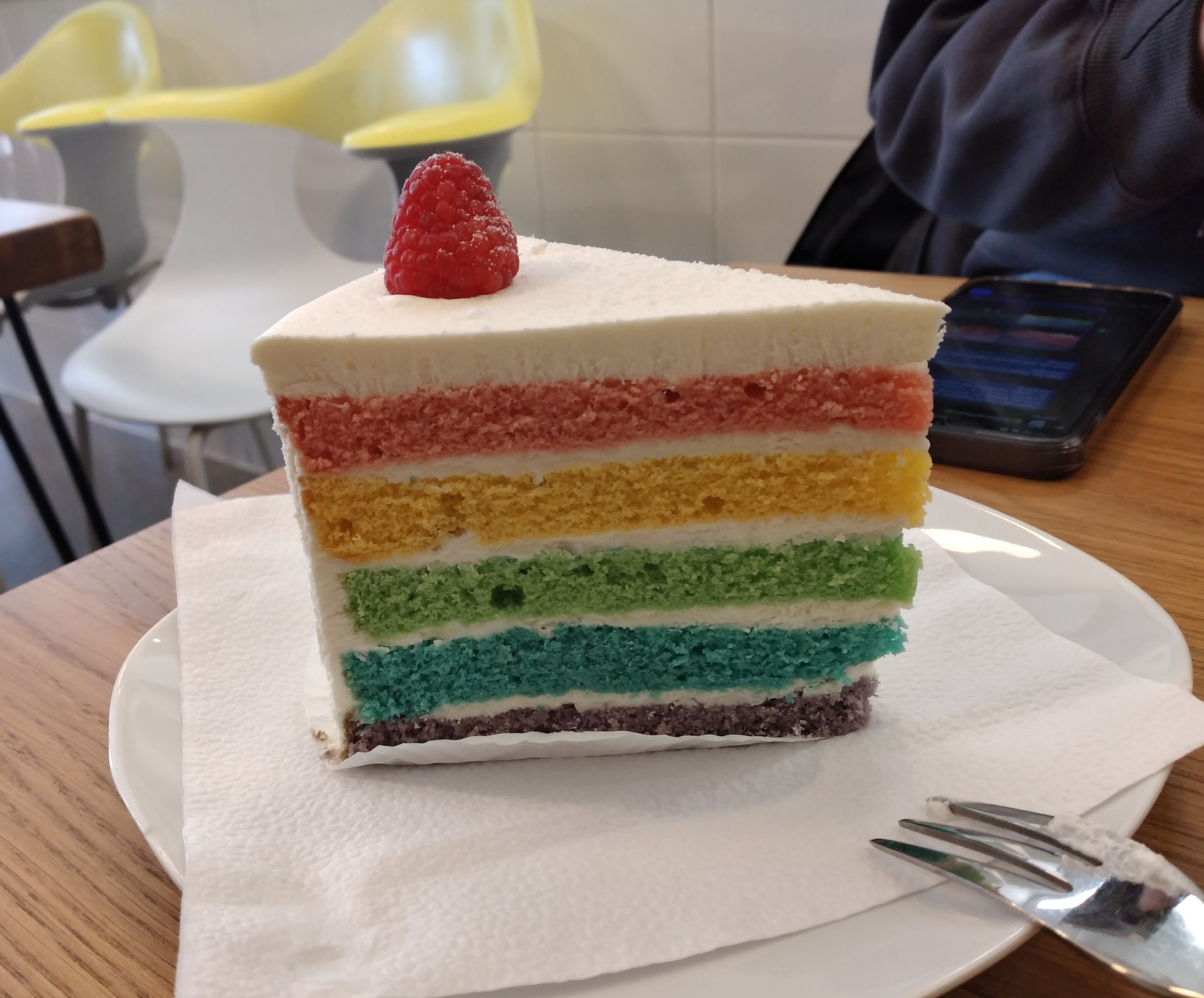 Regenbogen Torte