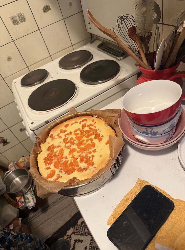 Käse Kuchen ohne boden