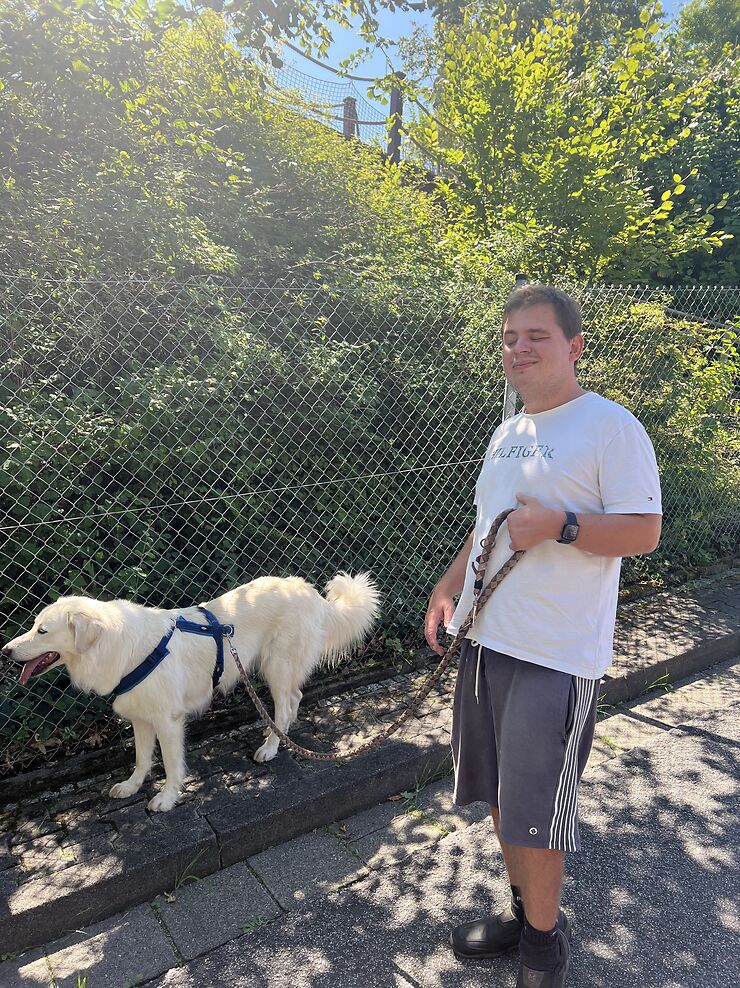 Ich mit diara