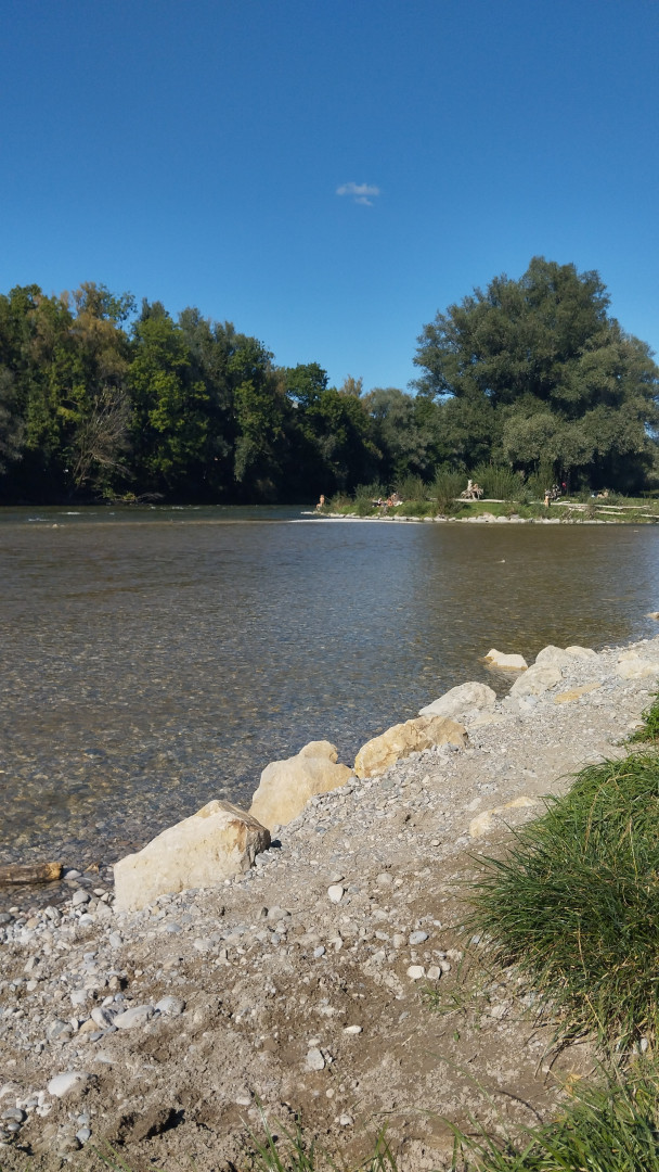 Chillen an der Isar