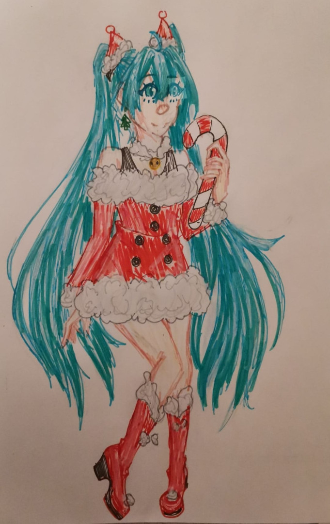 Hatsune Miku Weihnachten
