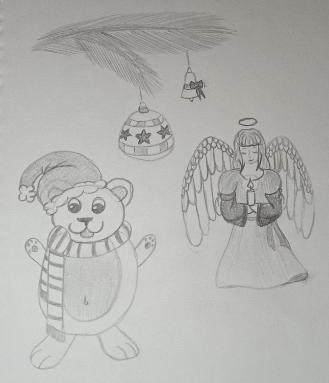 Weihnachts-Sketchbook