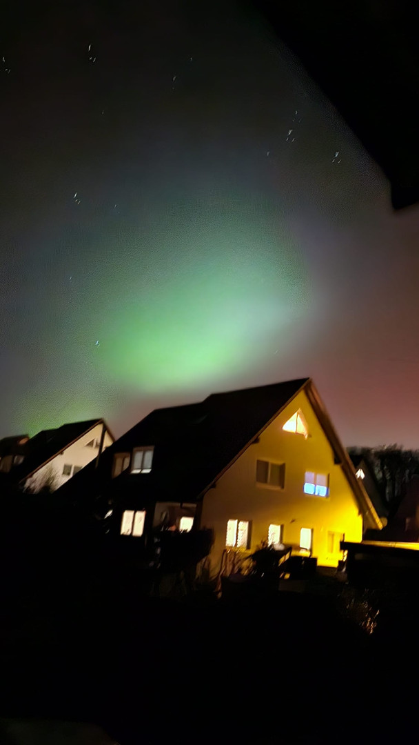 Polarlichter in Bayern 19.01.2026