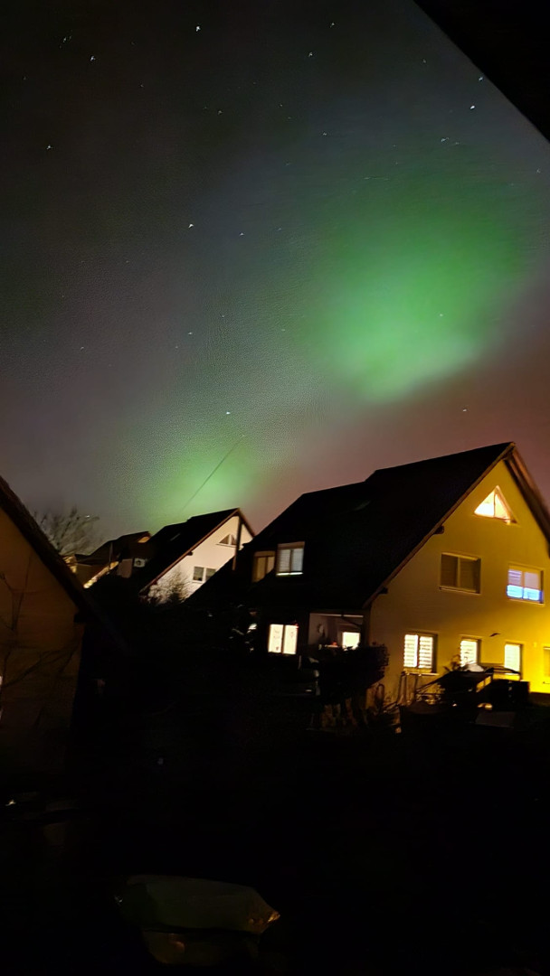 Polarlichter in Bayern 19.01.2026