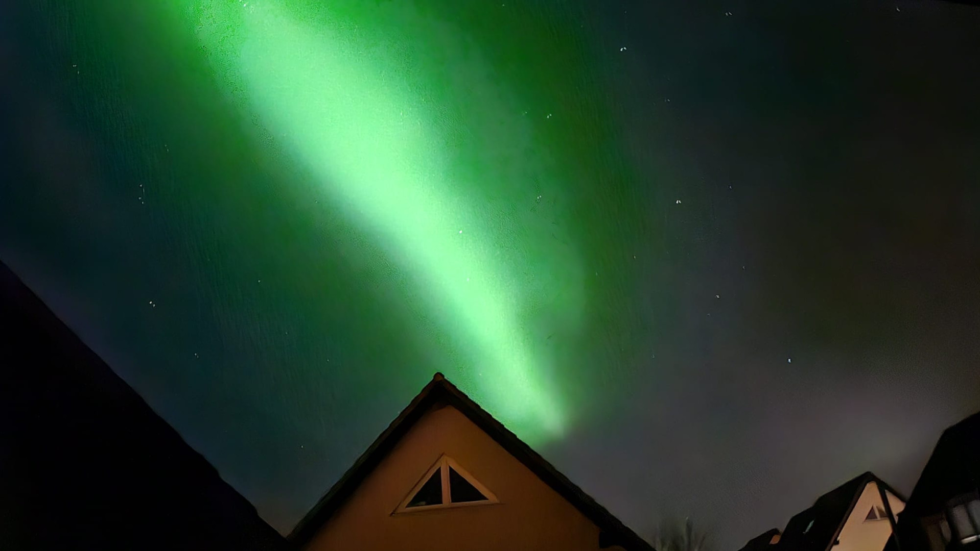 Polarlichter in Bayern 19.01.2026