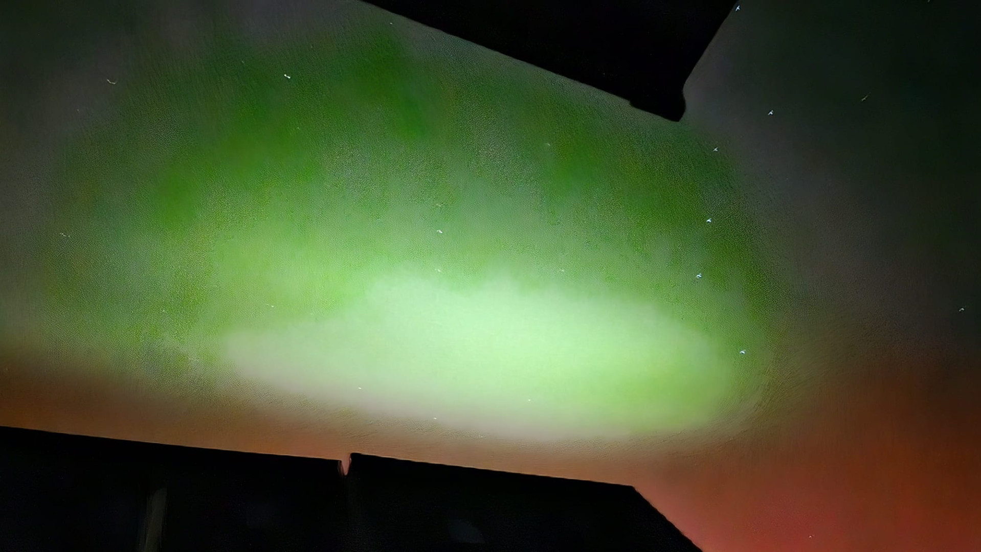 Polarlichter in Bayern 19.01.2026