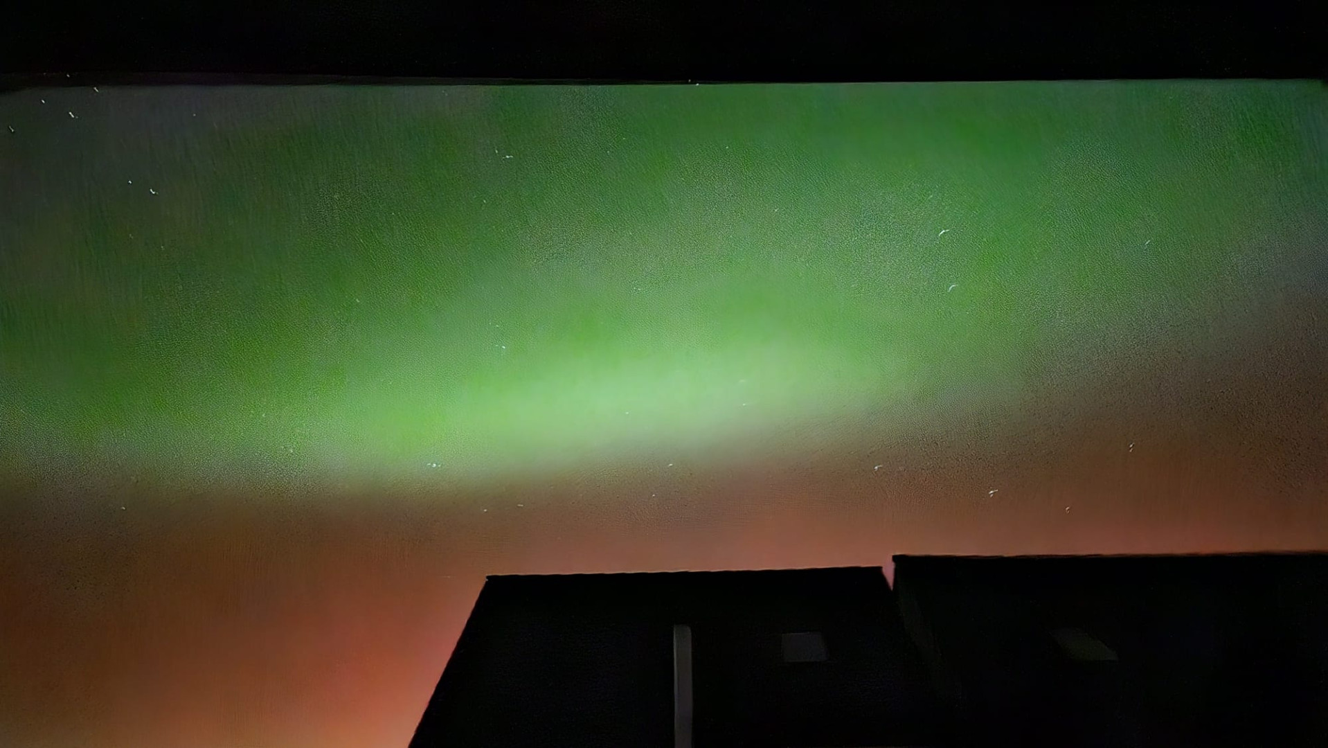 Polarlichter in Bayern 19.01.2026