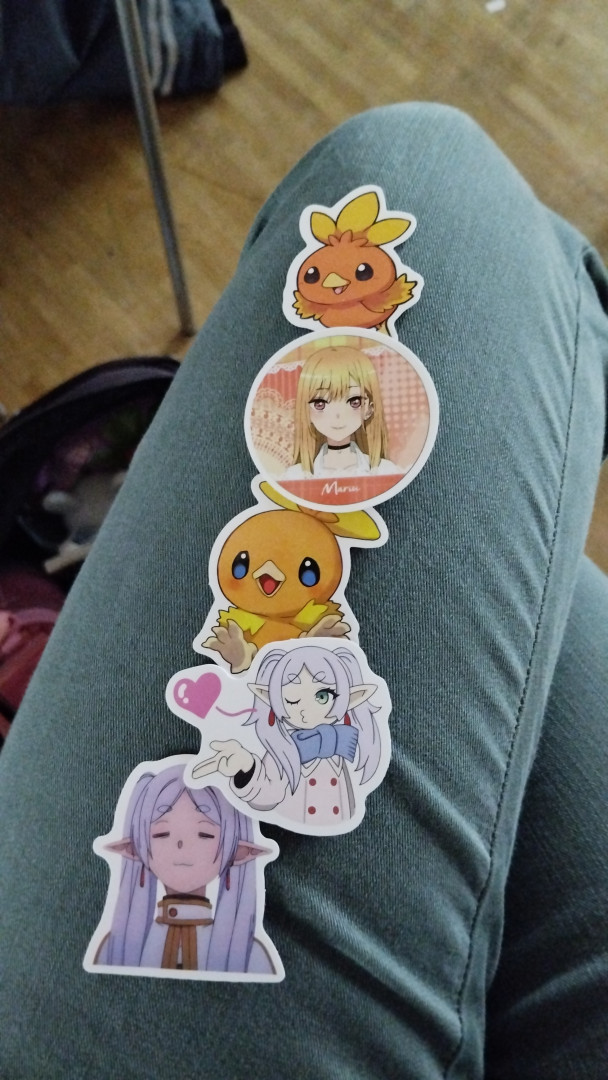 Süße Stickerausbeute