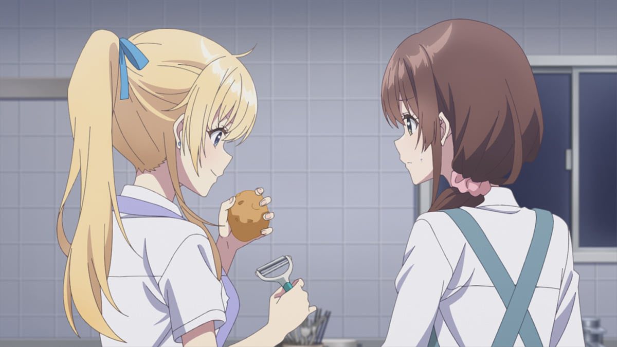 Szenenausschnitte von Folge 11. Chitose