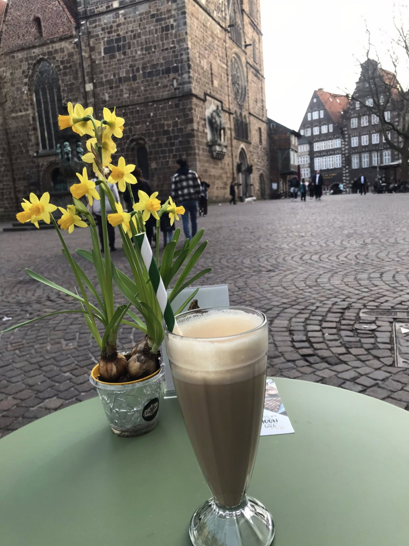 Kaffee und Altstadt Bremen