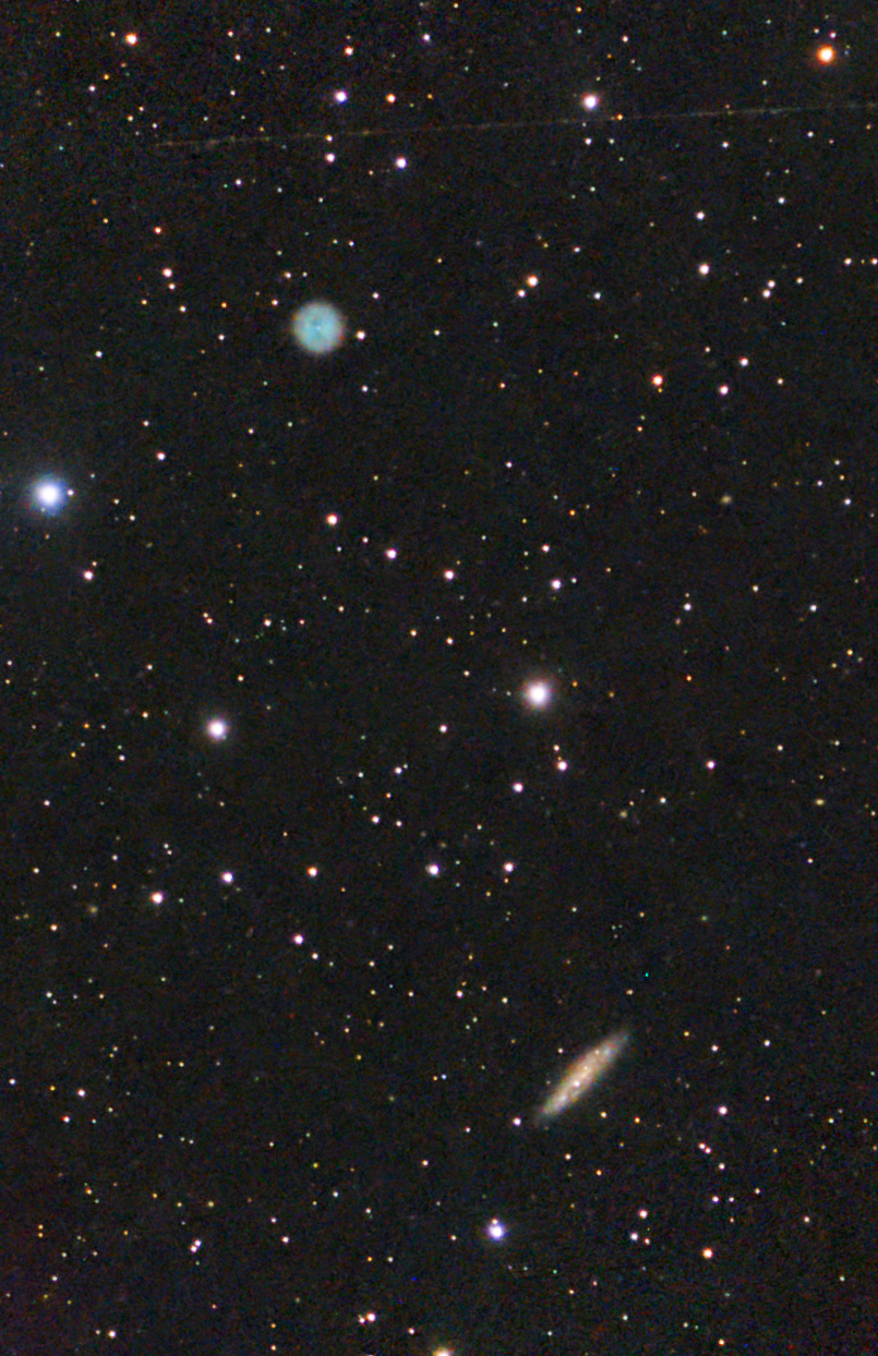 Eulennebel M97 und Spiralgalaxie M108