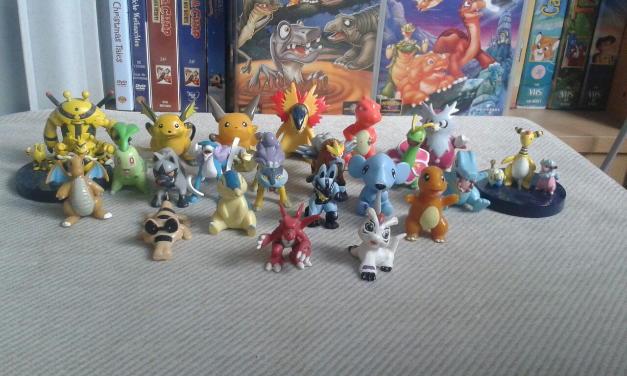 Meine Pokemon Figuren