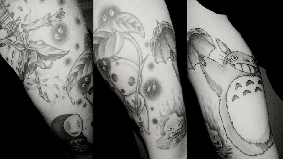 Ghibli-Tattoos <3