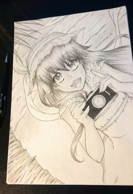 Manga Girl (Traditional Art)