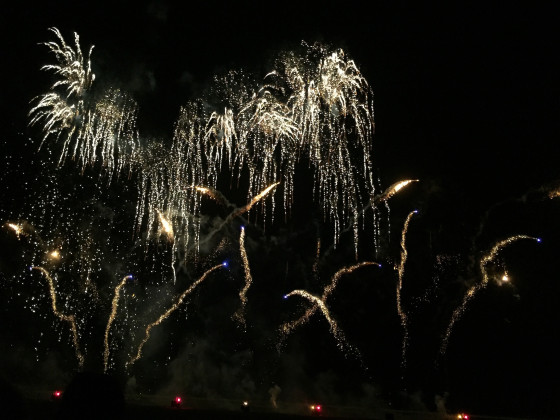 30. Dezember 2015 - Silvesterevent - Am Eichenring in Scheeßel - Feuerwerk 2/2