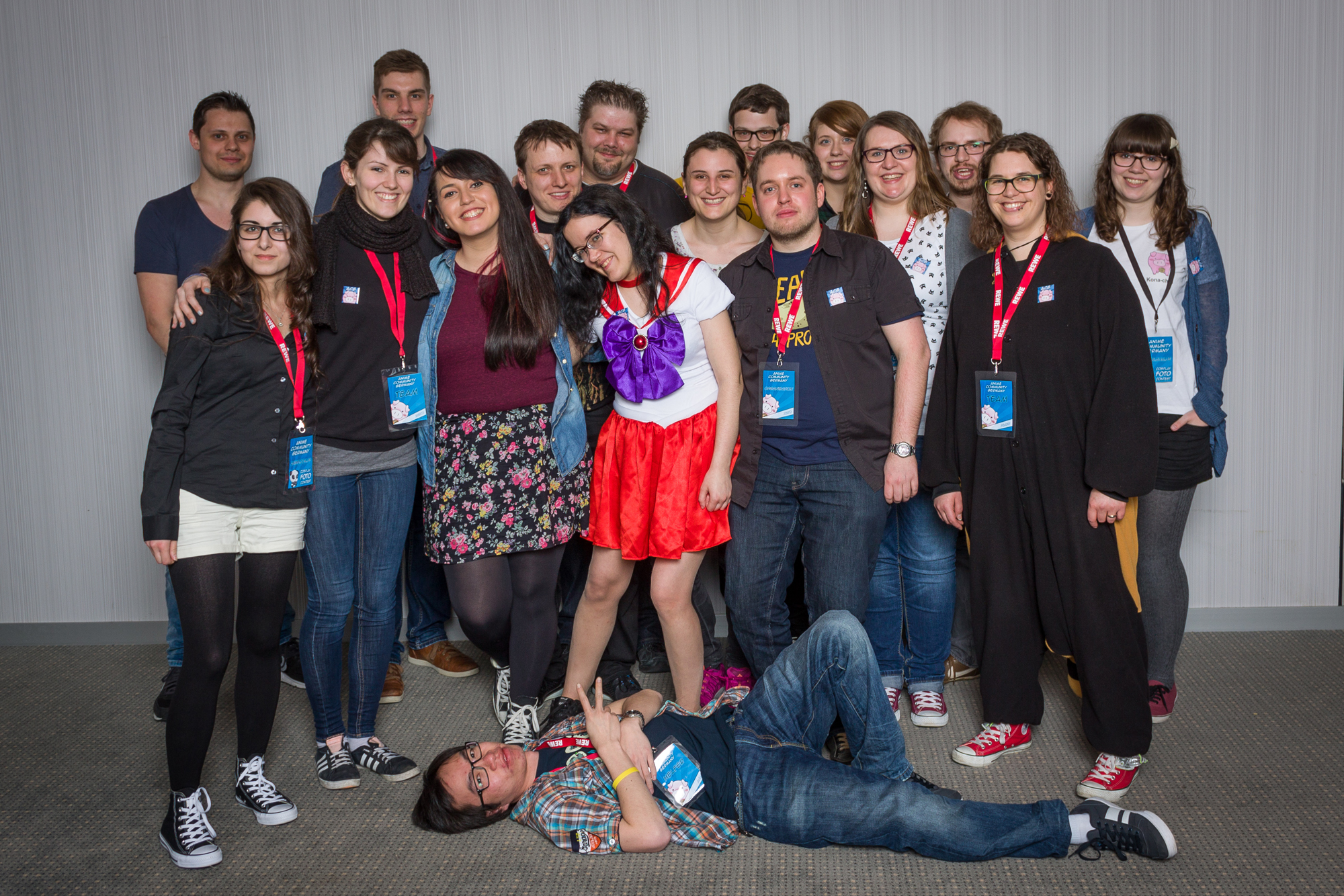 Das Community-Gruppenfoto von der DoKomi 2016