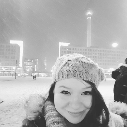 Alexanderplatz und Schnee :3