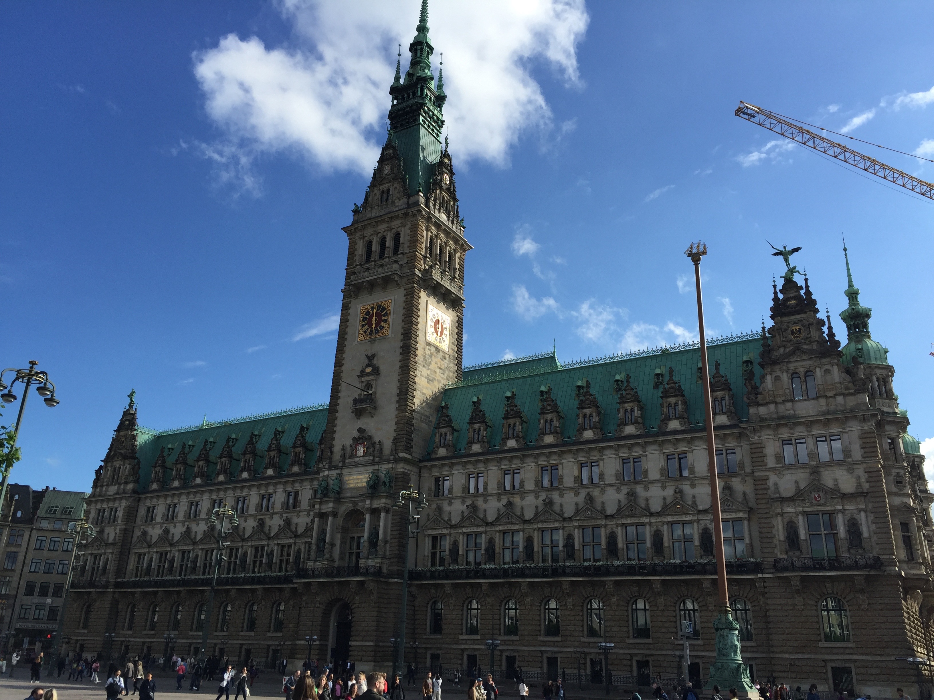 2. Juli 2016 - Hamburger Rathaus