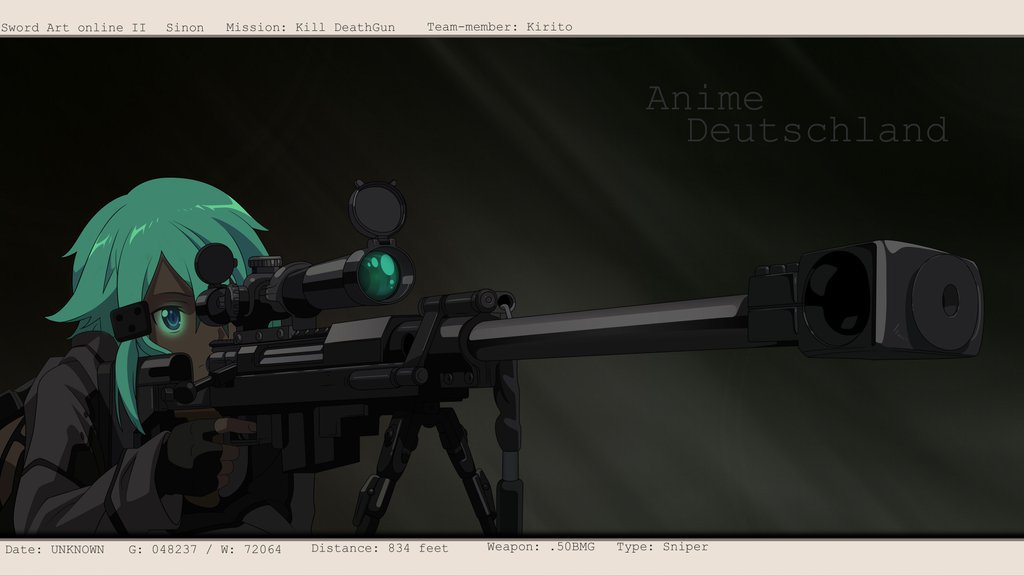 SAO Sinon Background