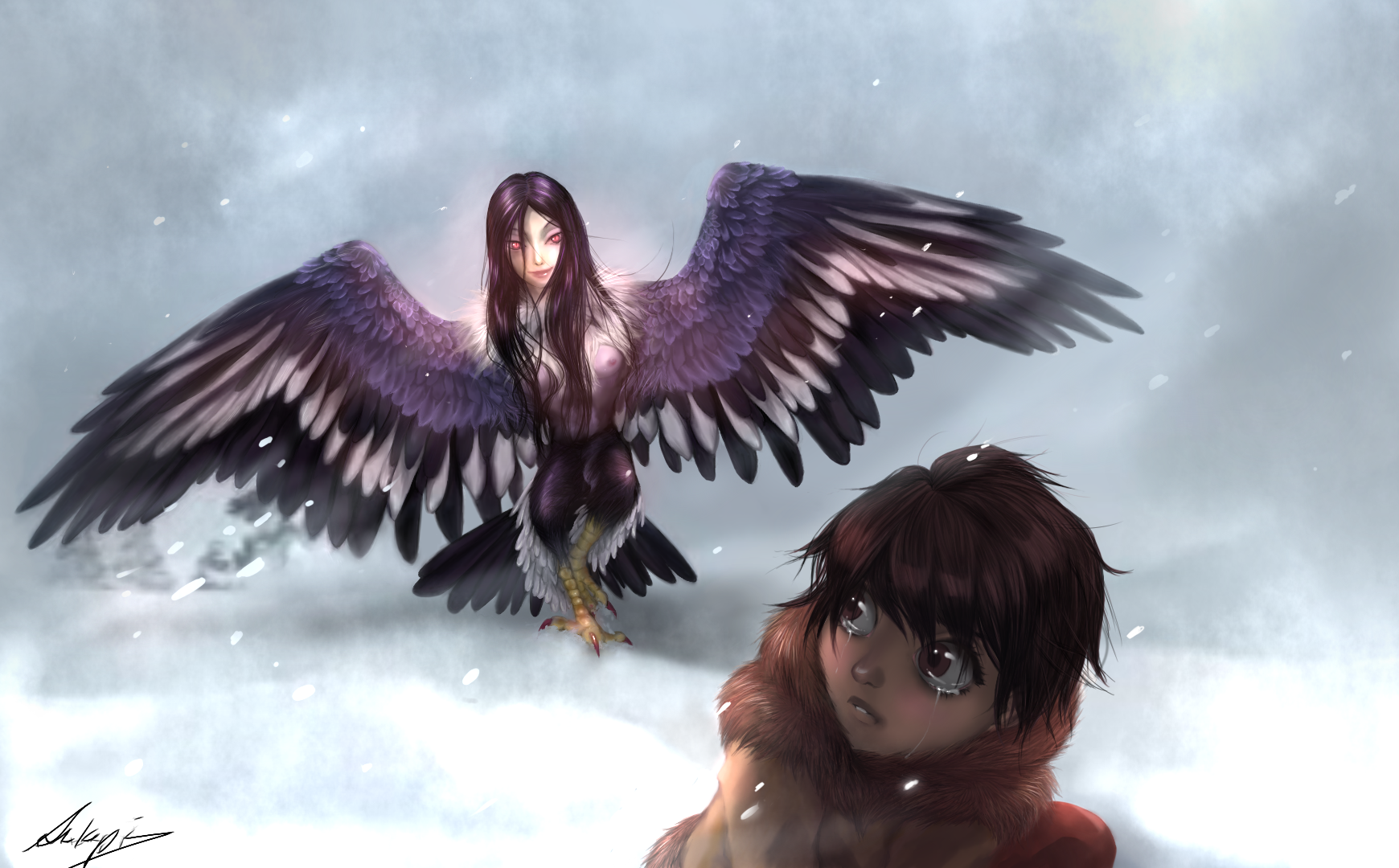 Beware of the harpy, Ronja!