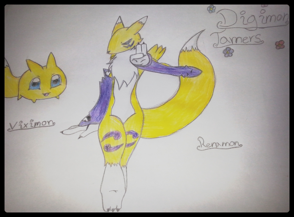 Renamon & Viximon