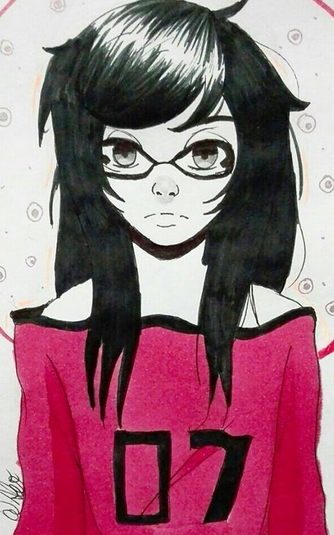 Hipster drawing
