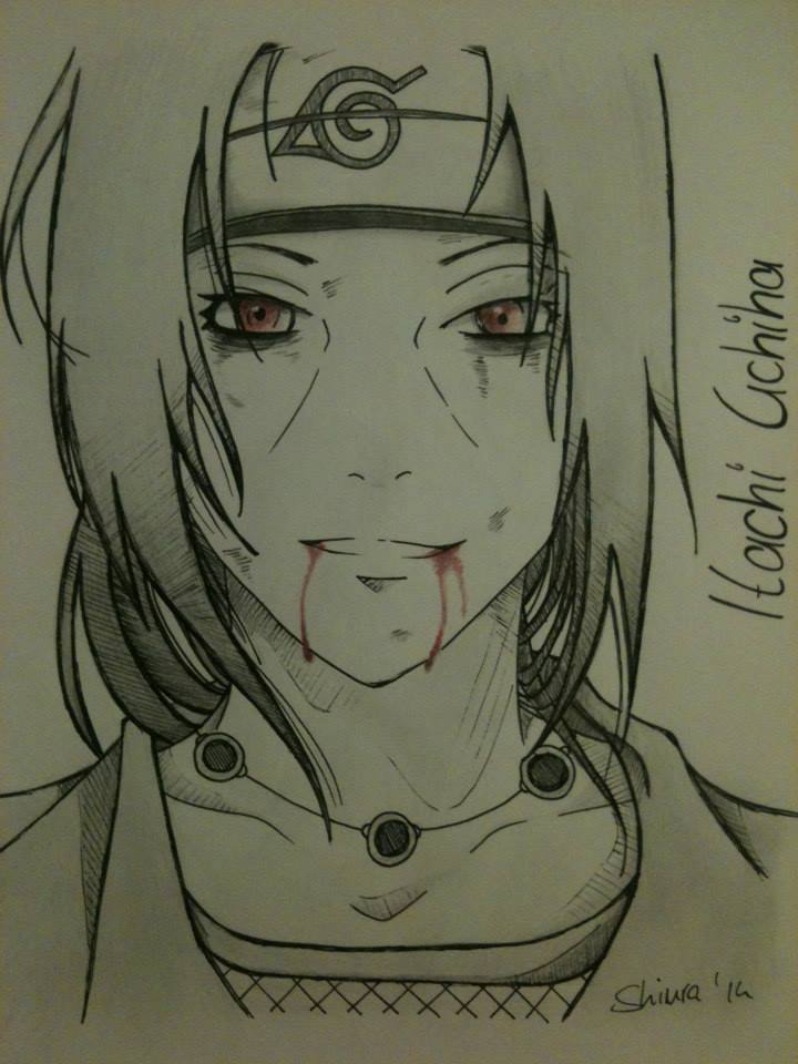 Itachi gescribbelt