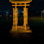 Miyajima by night