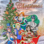 Anime Mix Christmas Card