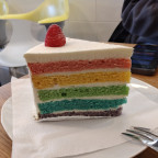 Regenbogen Torte