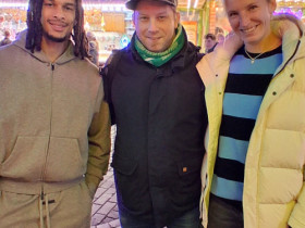 2 Werder Bremen Spieler & Me , Bremer Freimarkt 28.10.2025