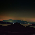 Okunoshima bei Nacht