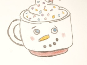 Schneemann-Tasse