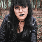 Goth in der Natur