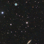 Eulennebel M97 und Spiralgalaxie M108