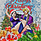 Nico Robin x Sanji Christmas Card