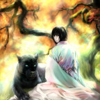 Ulquiorra and his panther