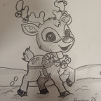 Junger motivierter Rudolph 😁