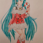 Hatsune Miku Weihnachten